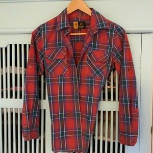 Gorgeous Browning classic plaid shirt